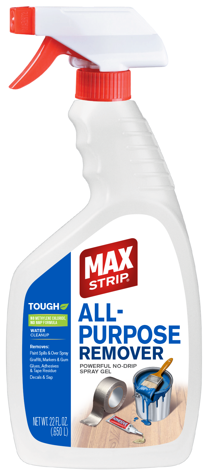 Eco Friendly Paint Stripper - MAX Strip® - The safe, fume-free remover